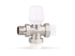 PP-R Three-way Manual Temperature Control Valve for External Teeth