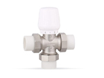 PP-R three-way manual temperature control valve
